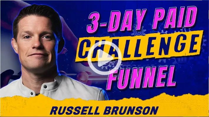 3 day paid challenge funnel